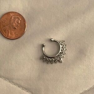 ❄️4 for $20❄️ Faux Septum Ring